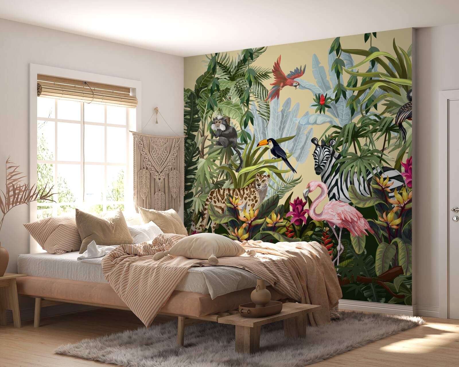 Fototapeta obyvatelia dažďového pralesa