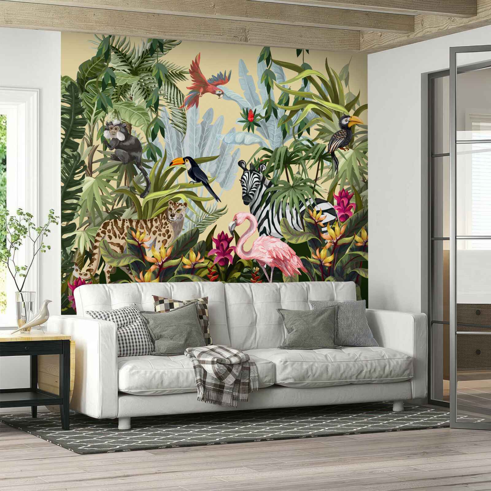 Fototapeta obyvatelia dažďového pralesa