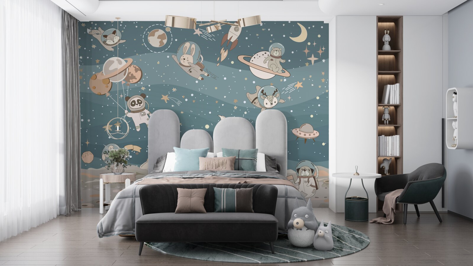 Fototapeta vesmírne zvieratá