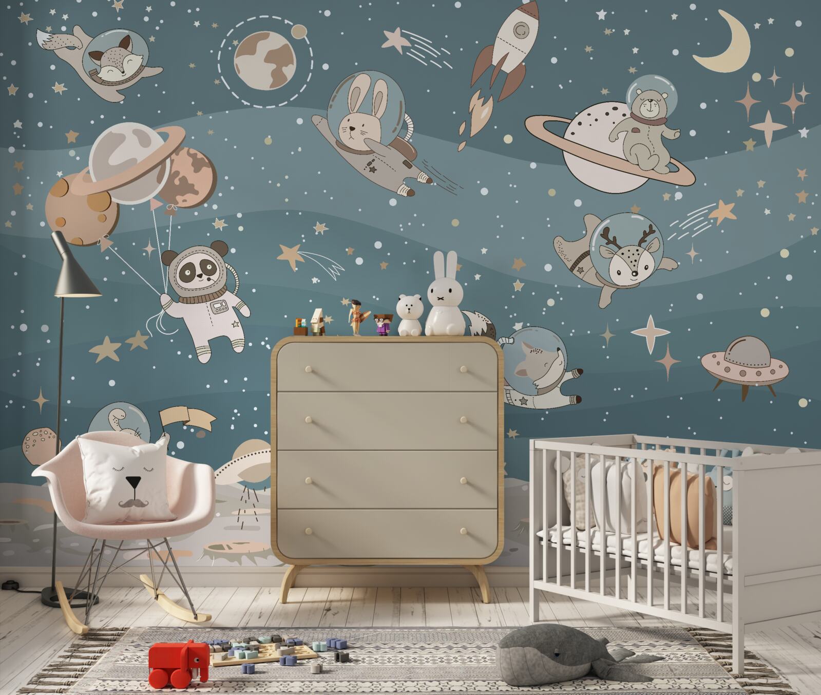 Fototapeta vesmírne zvieratá