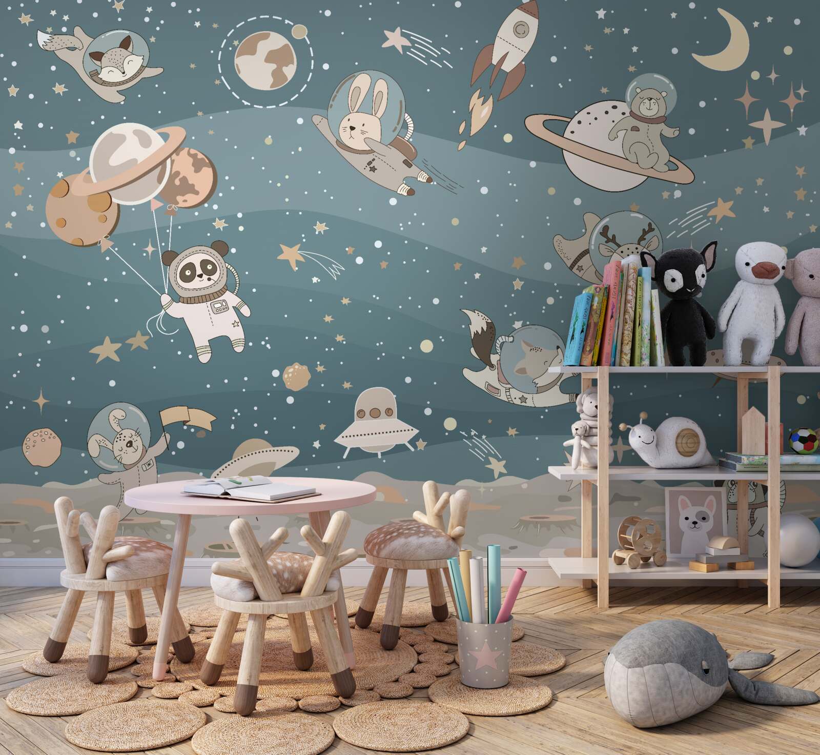 Fototapeta vesmírne zvieratá