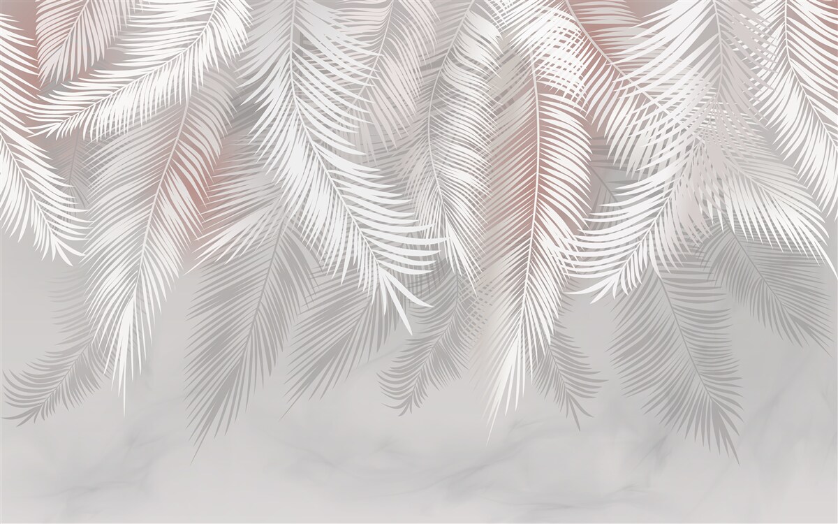 Fototapeta biele, krehké a jemné listy
