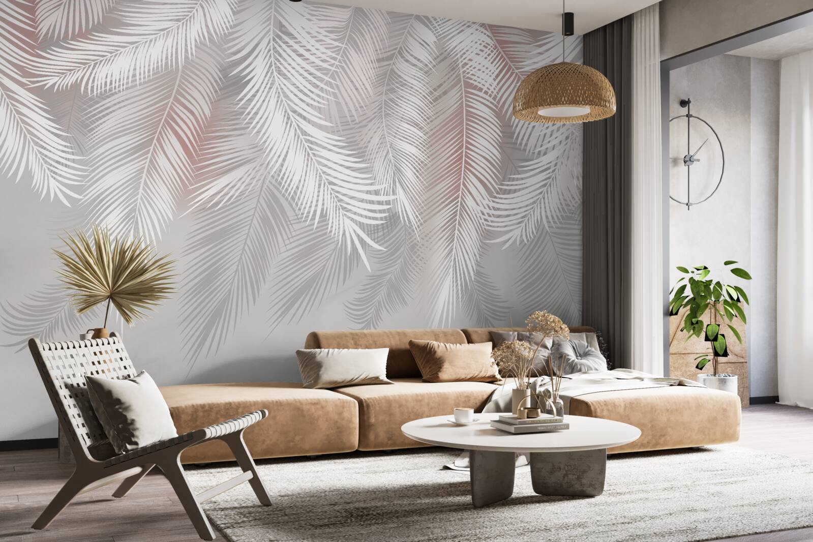 Fototapeta biele, krehké a jemné listy