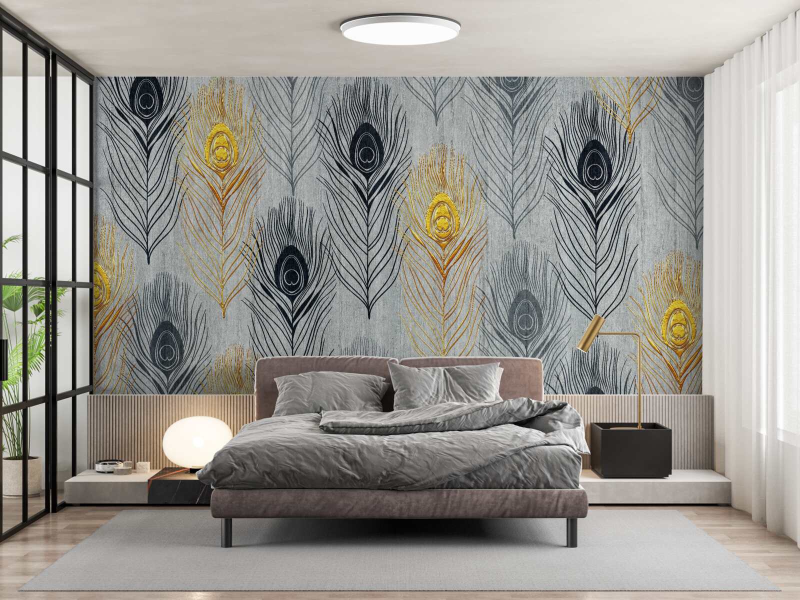 Fototapeta fénixové perie