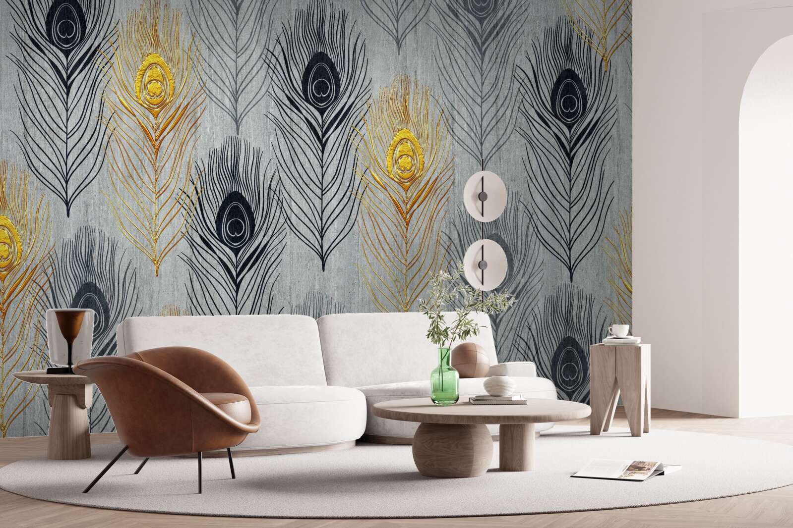 Fototapeta fénixové perie