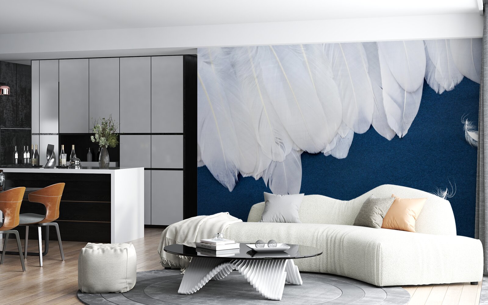 Fototapeta ľahké, jemné páperie