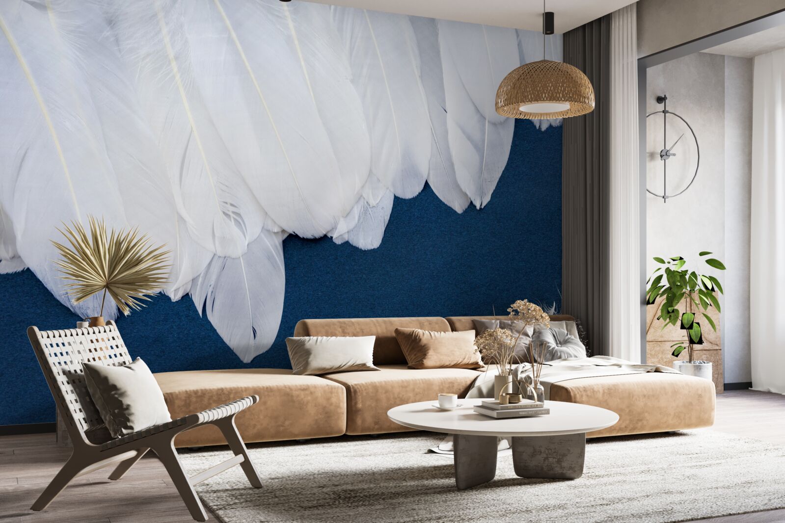 Fototapeta ľahké, jemné páperie