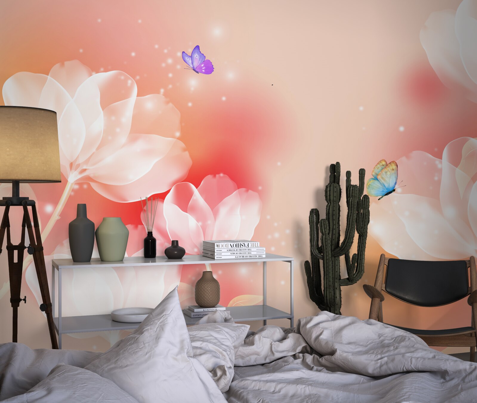 Fototapeta tulipány s priehľadnosťou