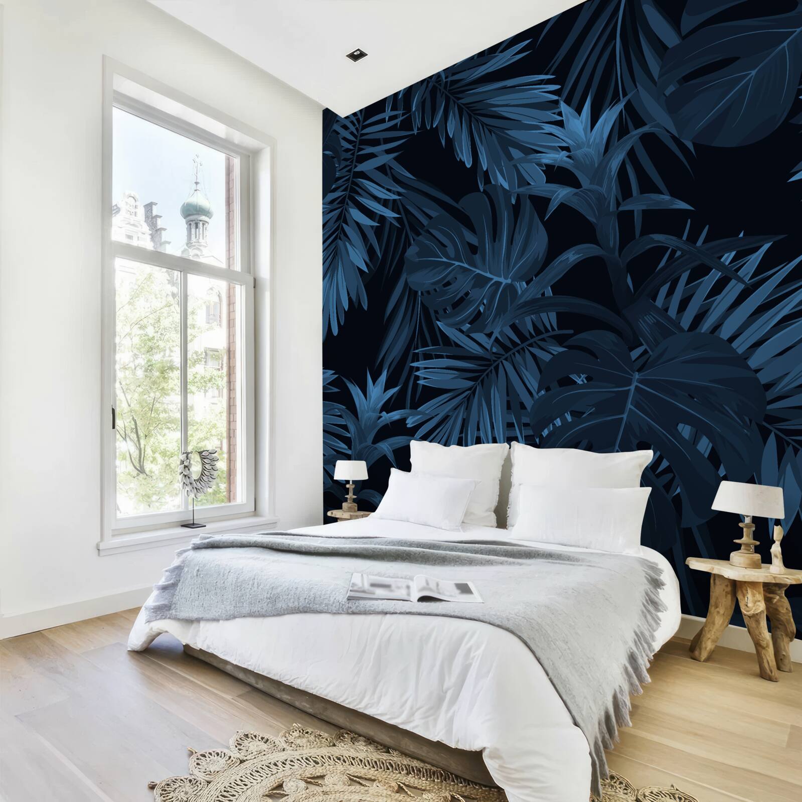 Fototapeta dažďový prales pod rúškom noci