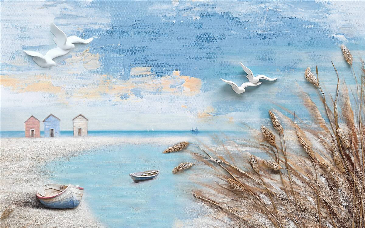 Fototapeta pobreží v jesennej sezóne