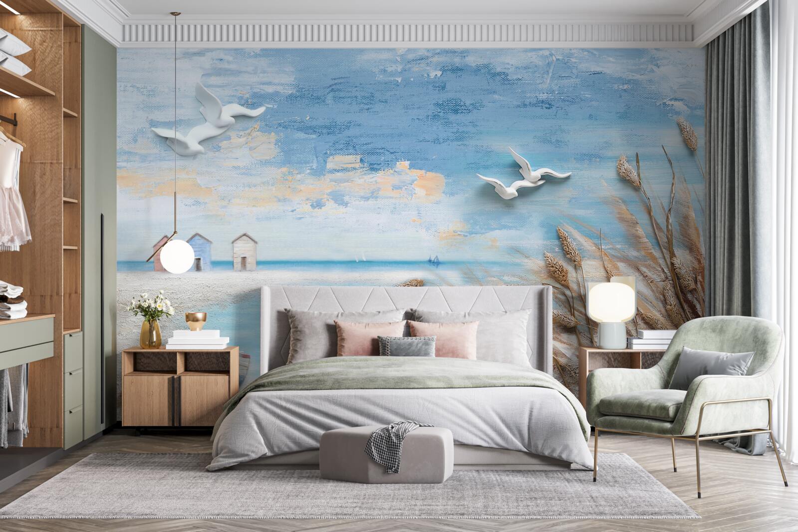 Fototapeta pobreží v jesennej sezóne