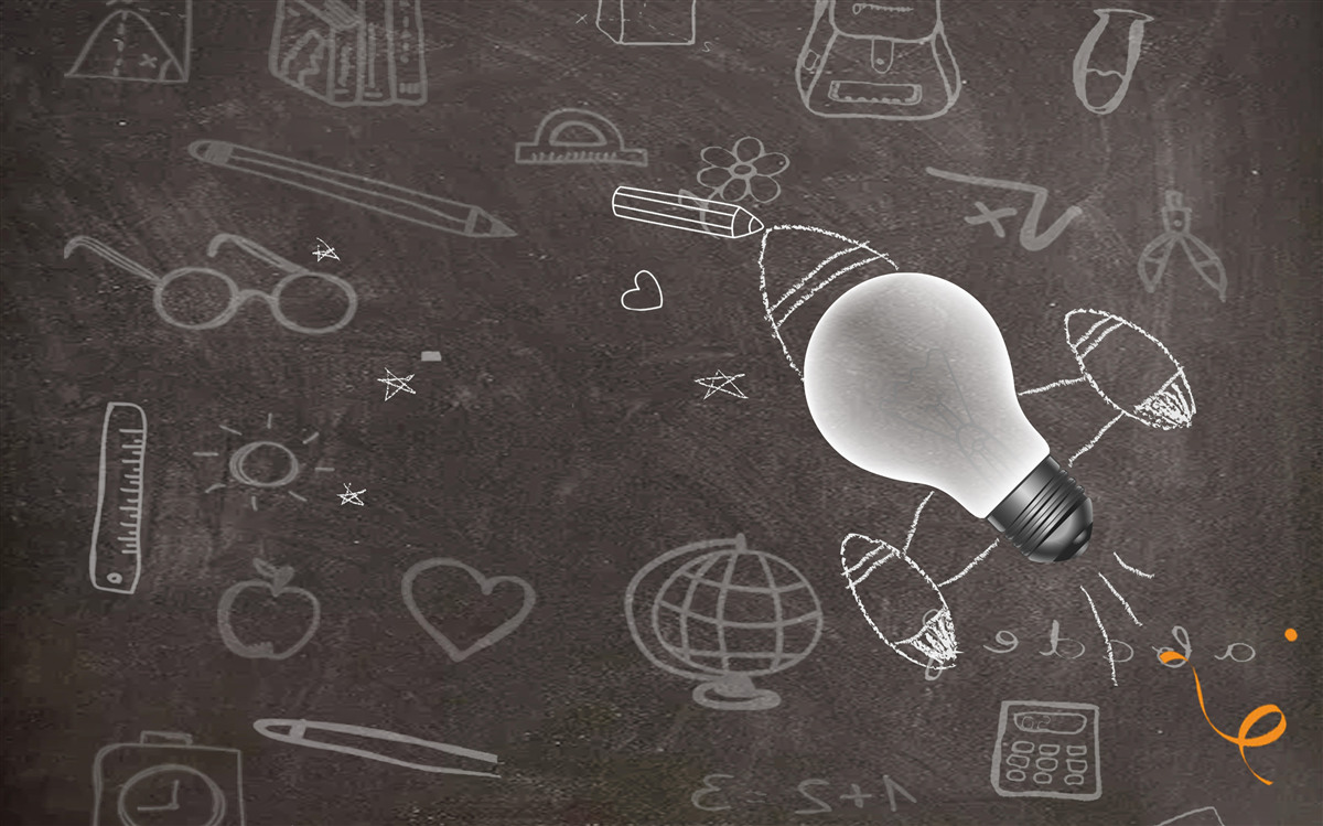 Fototapeta na tabuli s kriedou - učenie spojené s kreativitou