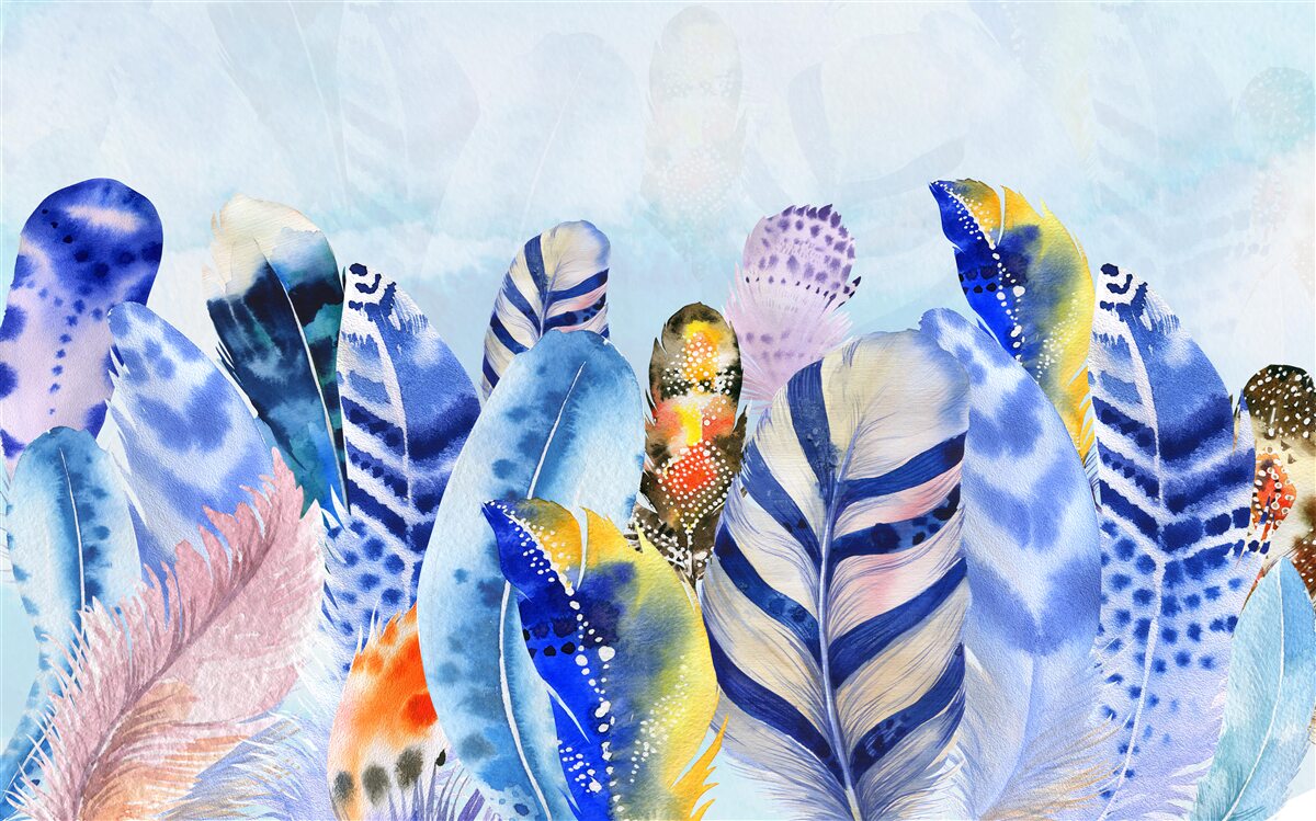 Fototapeta svetlé módne perie