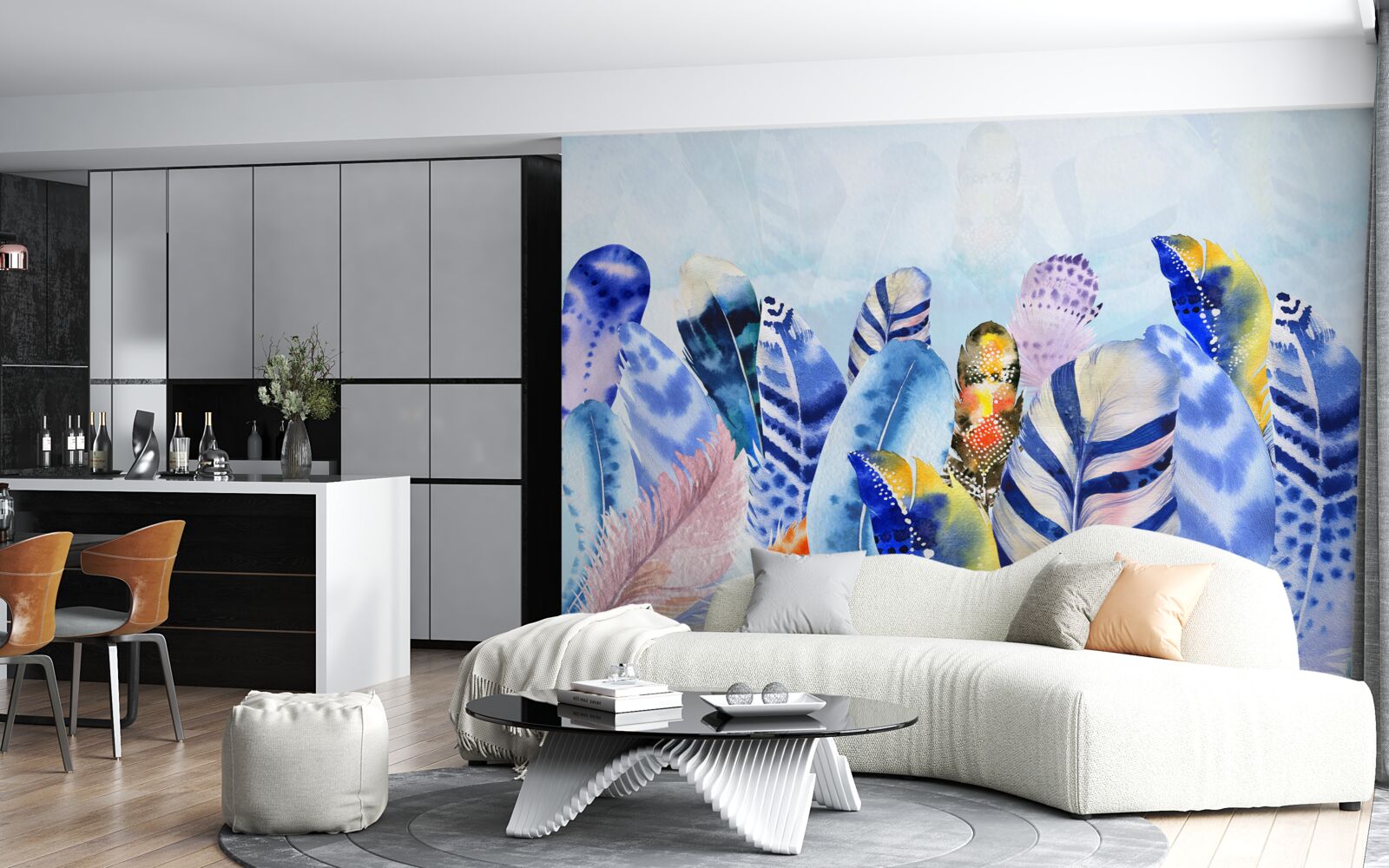 Fototapeta svetlé módne perie