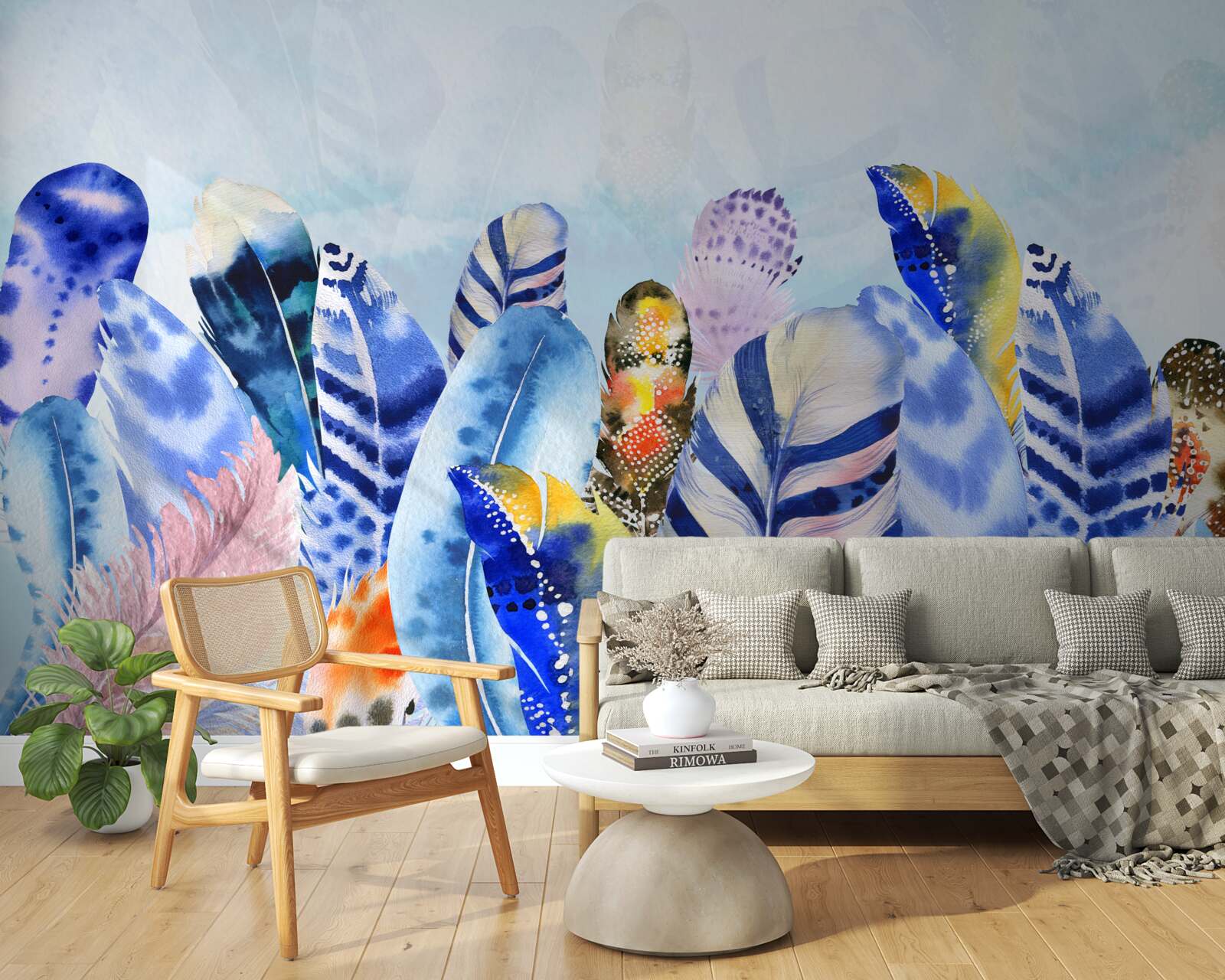 Fototapeta svetlé módne perie