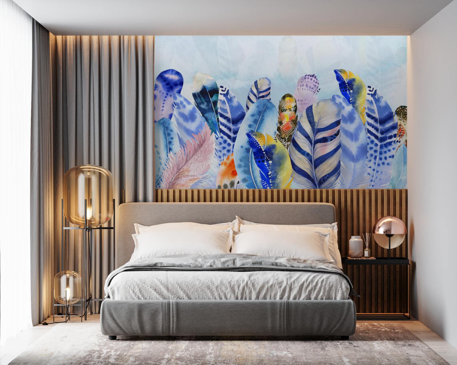 Fototapeta svetlé módne perie