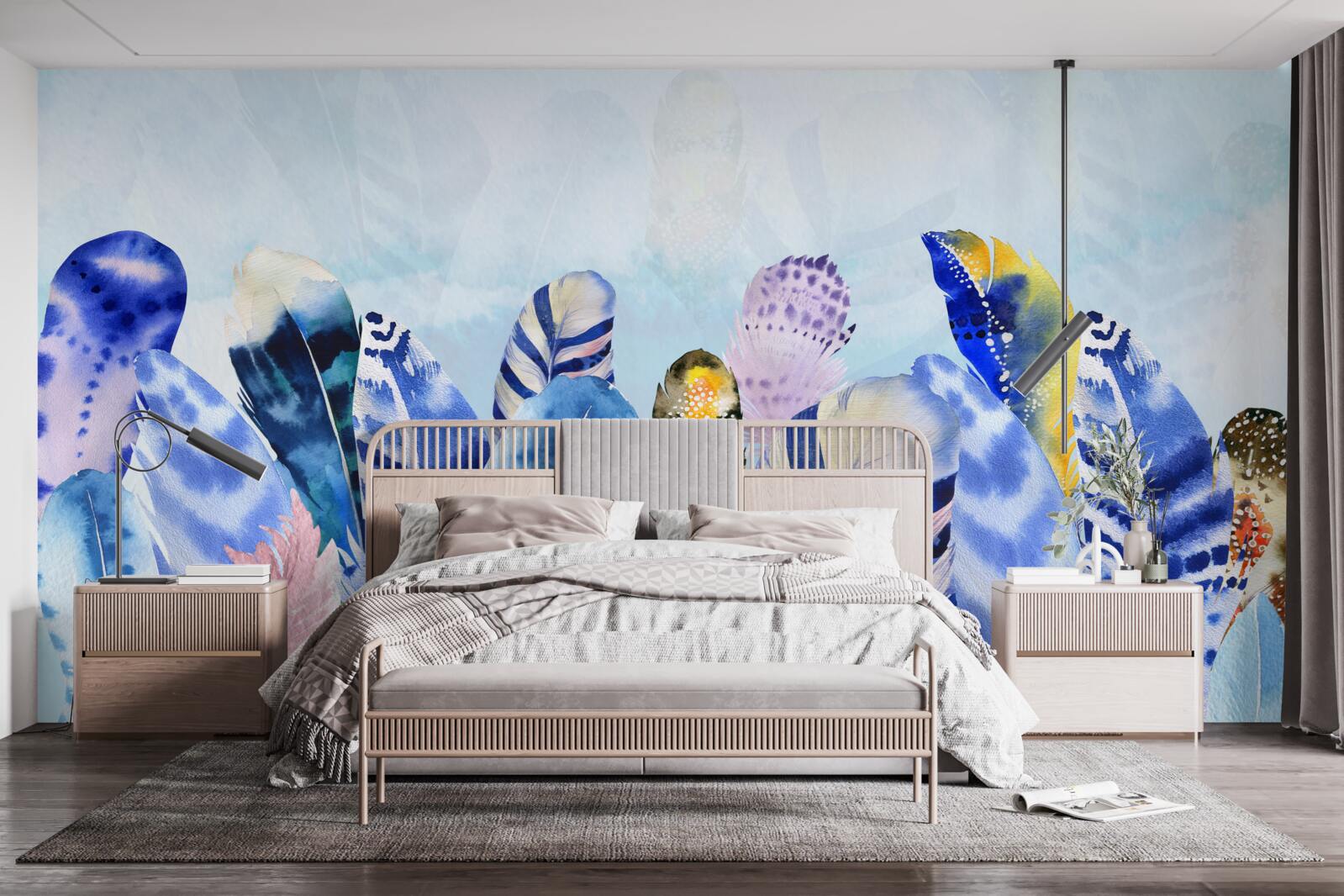 Fototapeta svetlé módne perie