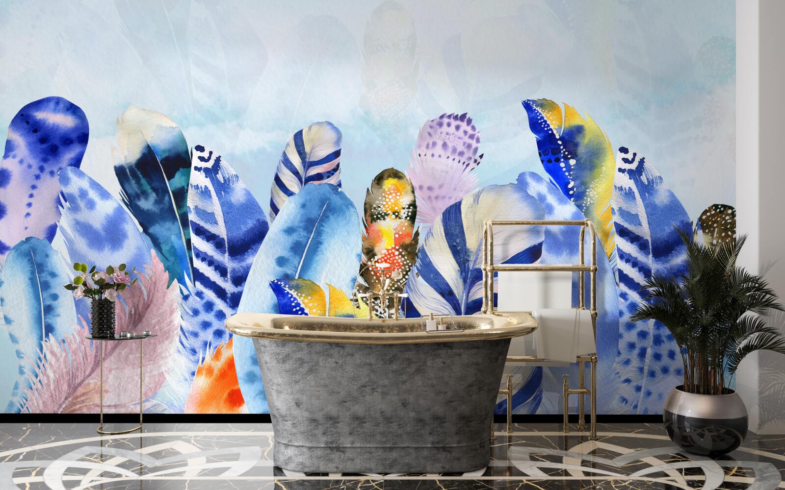 Fototapeta svetlé módne perie