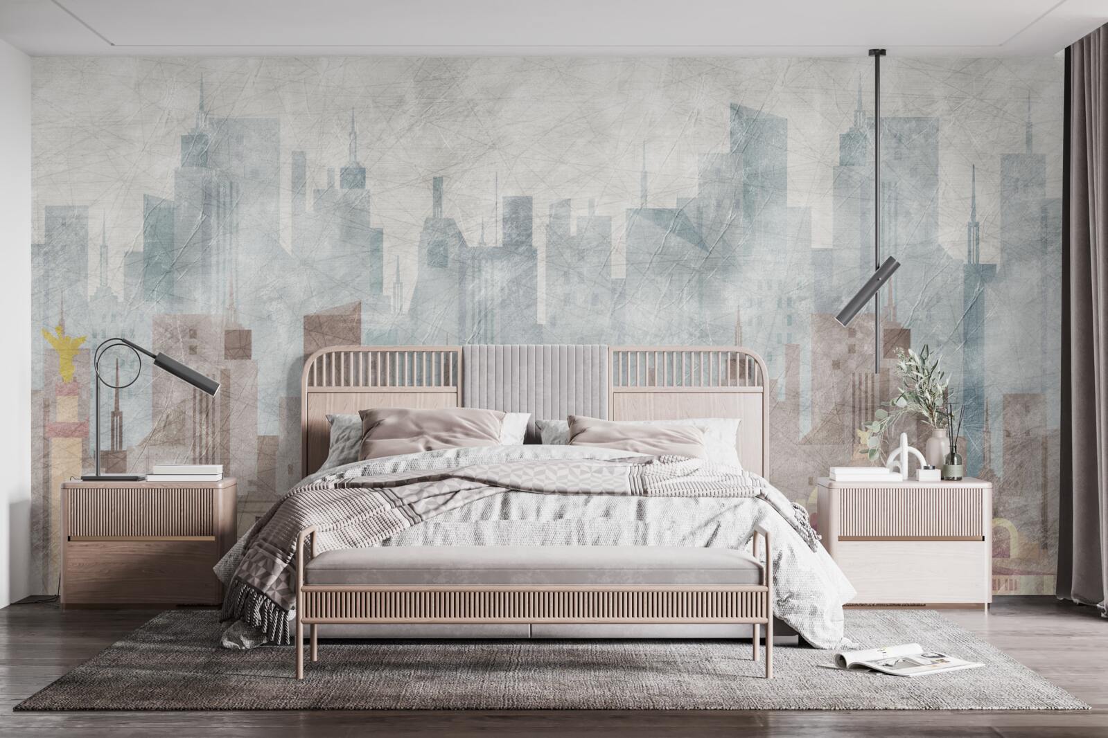 Fototapeta starobylé mesto tvárou v tvár metropole