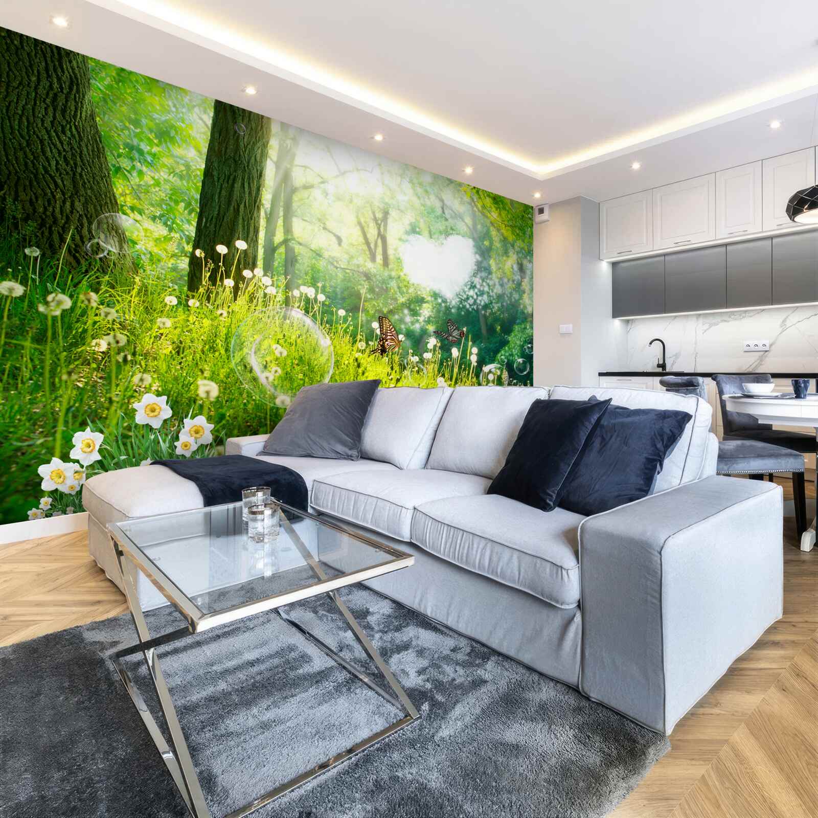 Fototapeta Mory na zelenej lúke