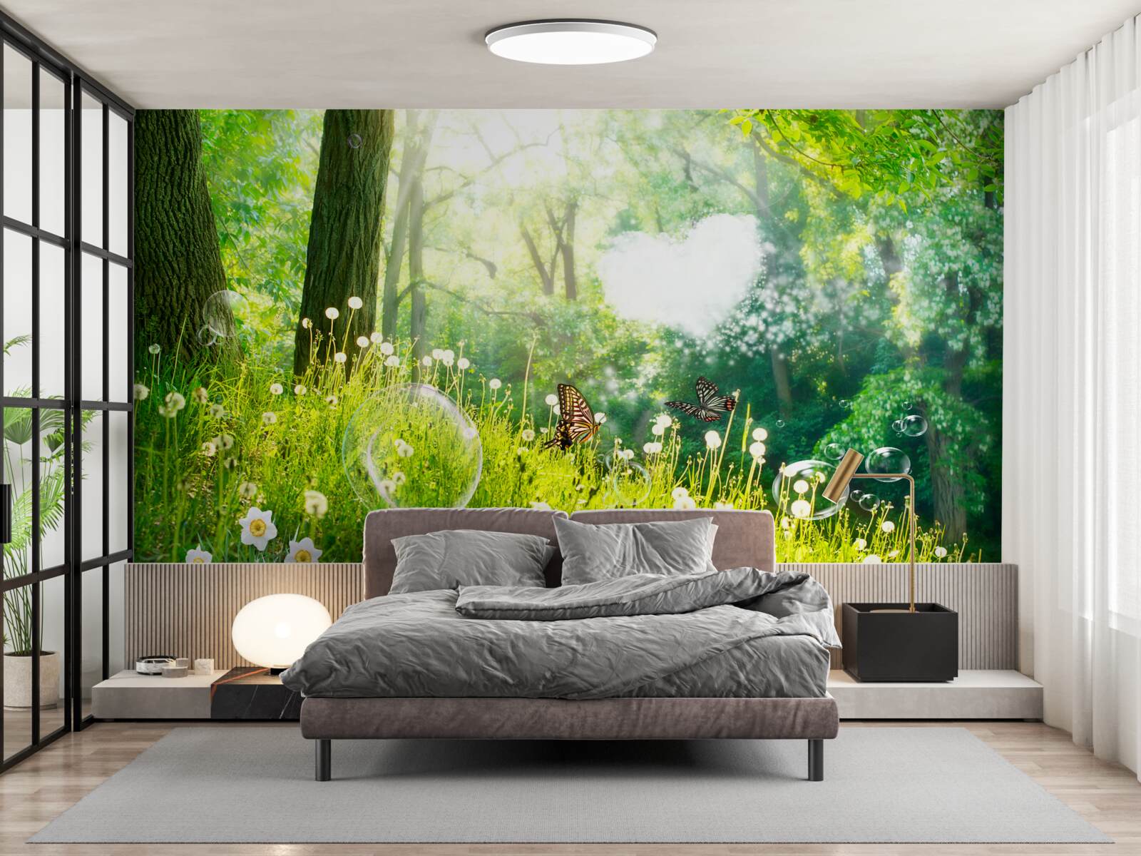 Fototapeta Mory na zelenej lúke