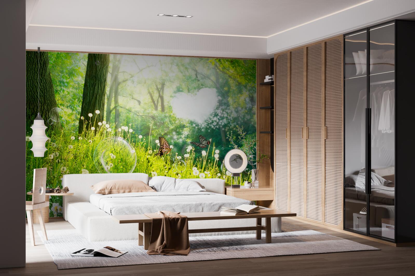 Fototapeta Mory na zelenej lúke