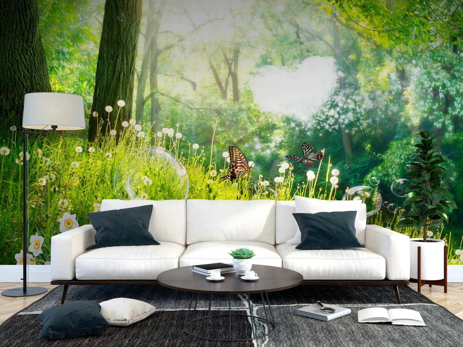 Fototapeta Mory na zelenej lúke