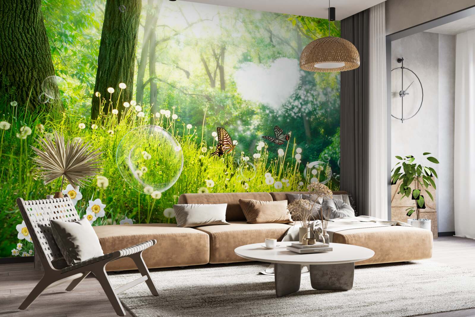 Fototapeta Mory na zelenej lúke