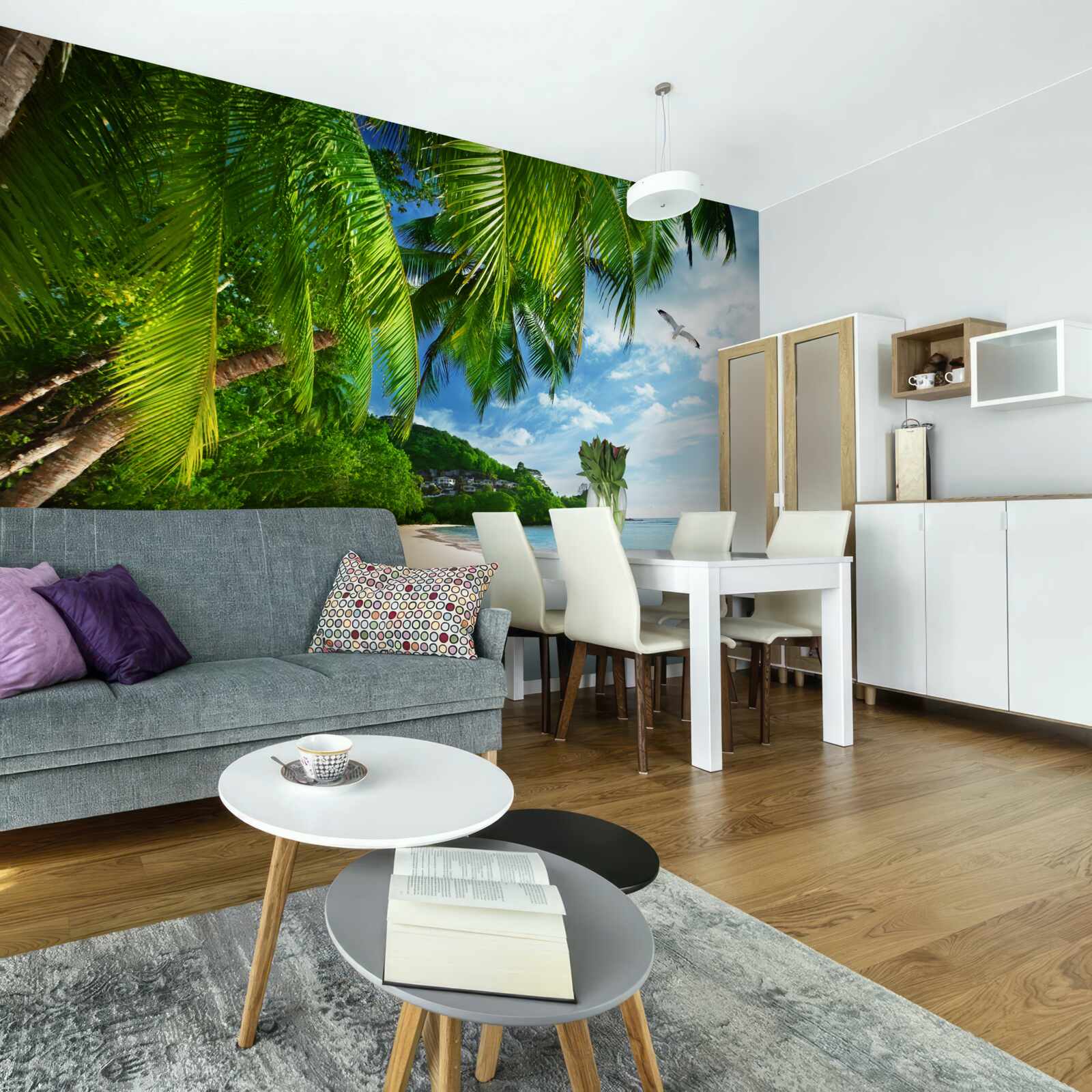 Fototapeta pustý ostrov s piesočnatou plážou