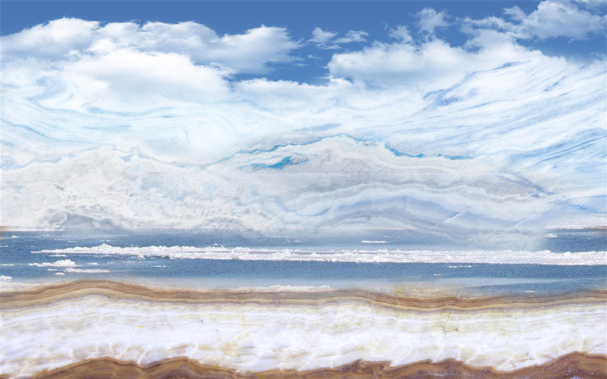 Fototapeta piesočnatá pláž a pokojné more