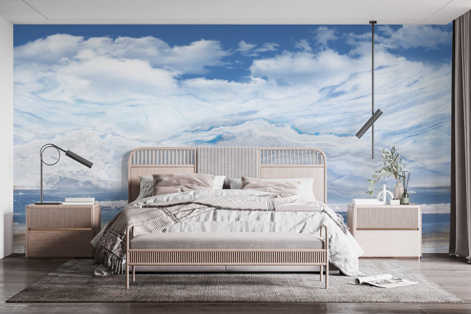 Fototapeta piesočnatá pláž a pokojné more