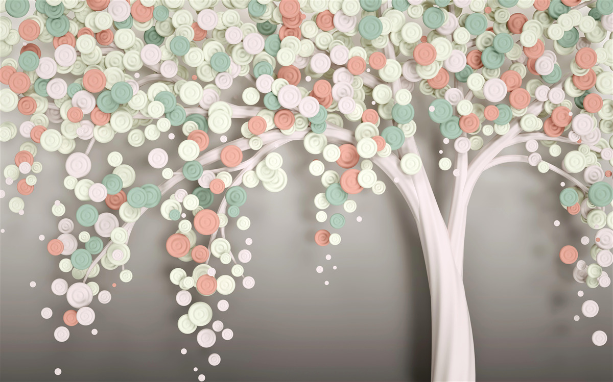 Fototapeta listy na strome na jeseň