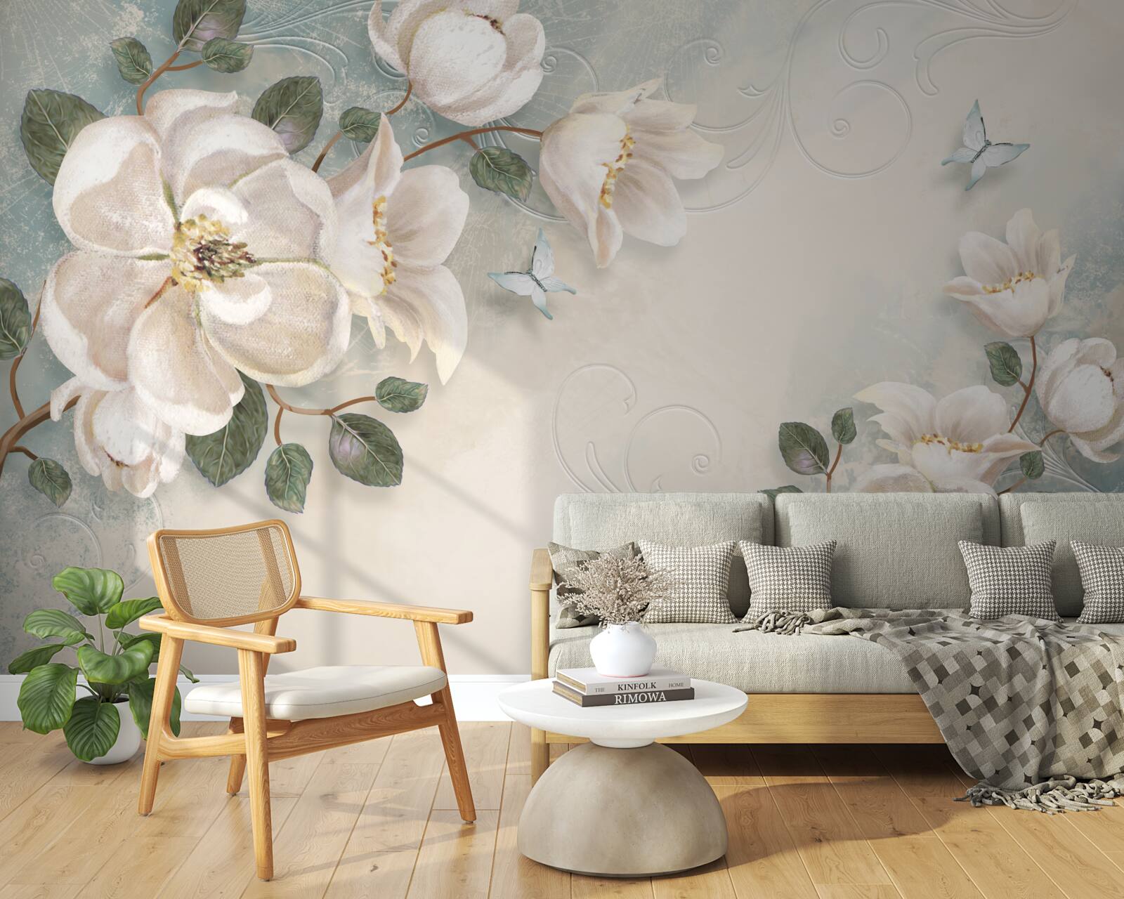 Fototapeta Snehovo biele okvetné lístky pochúťky