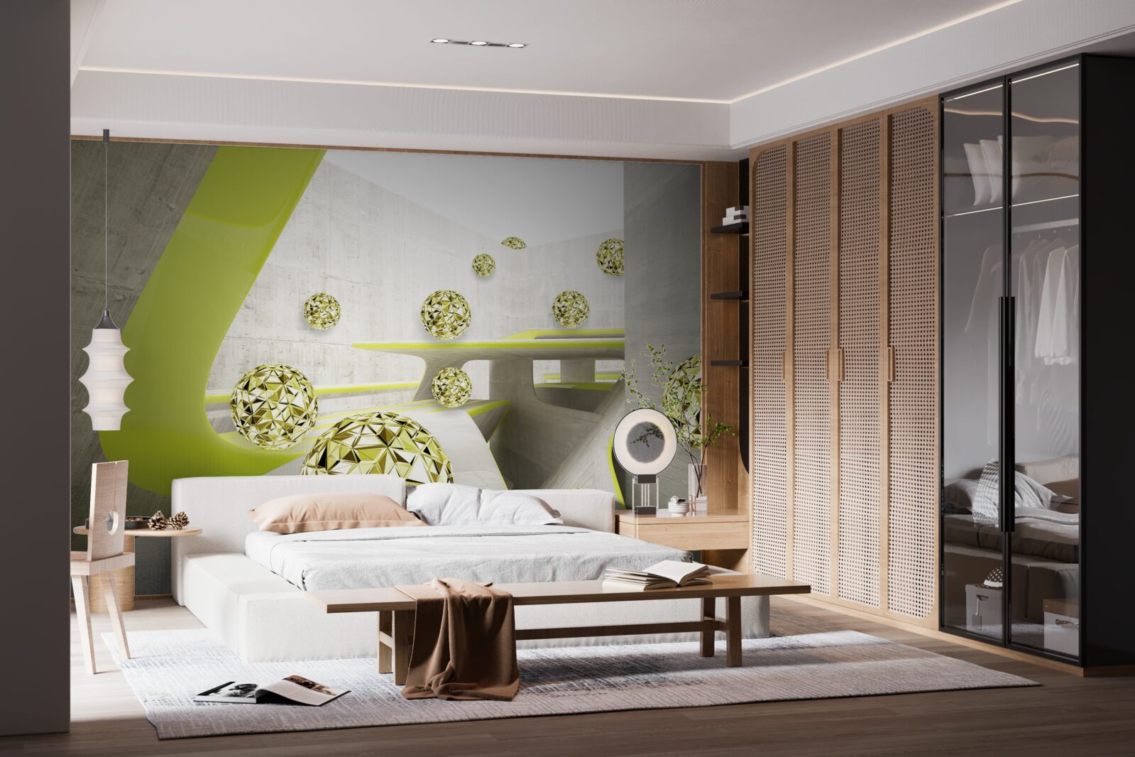 Fototapeta zlaté gule sa kotúľajú