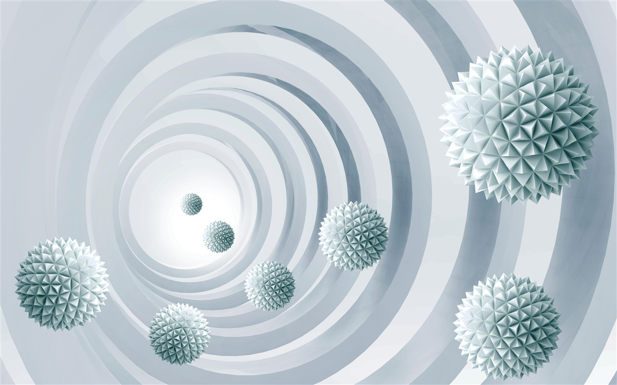 Fototapeta gule miznú v kruhovom priechode