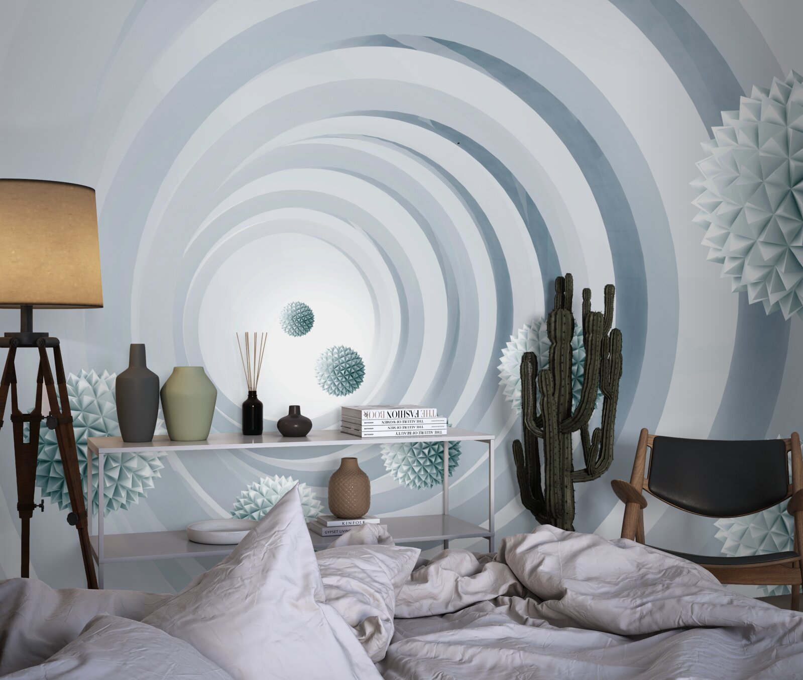 Fototapeta gule miznú v kruhovom priechode