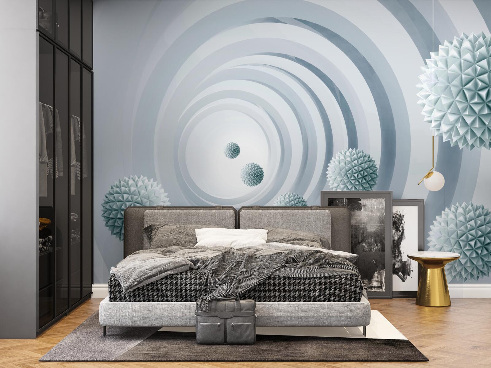 Fototapeta gule miznú v kruhovom priechode