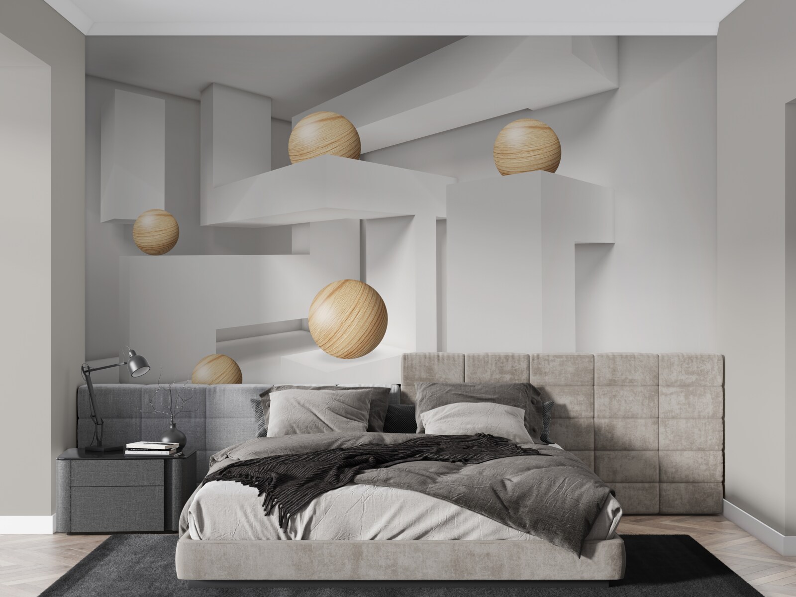 Fototapeta zlaté gule na podstavcoch