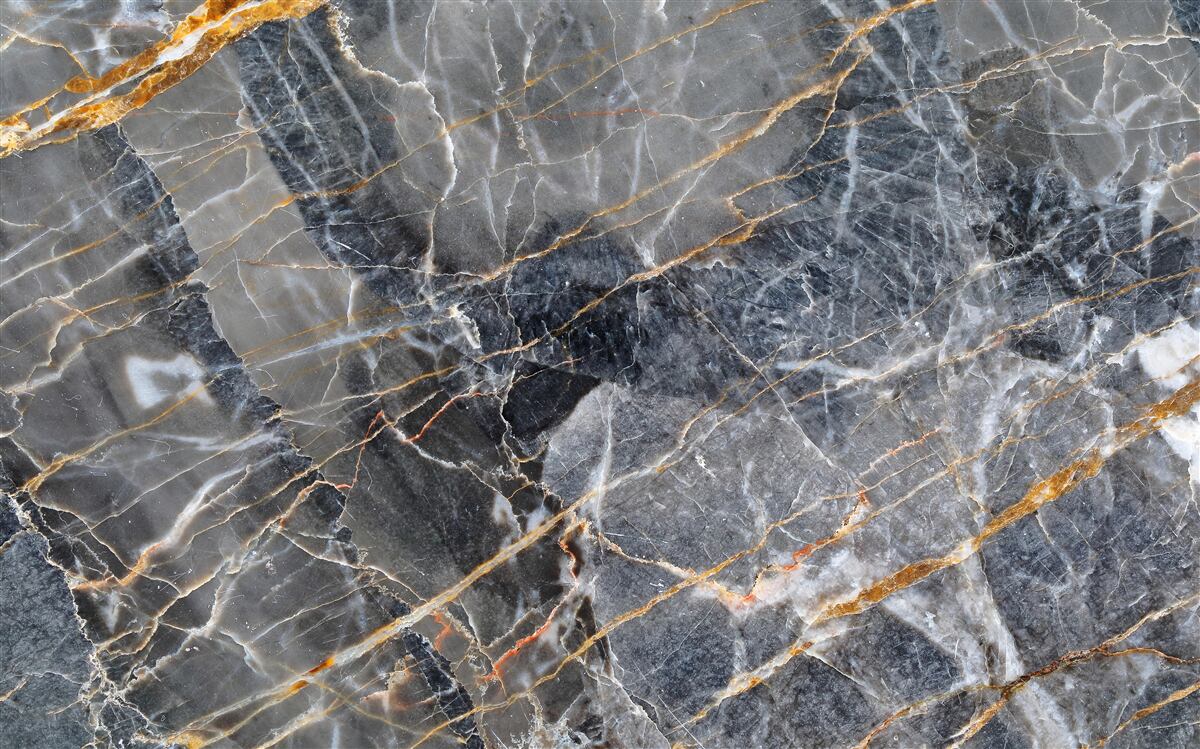 Fototapeta čierny mramor so zlatými žilami