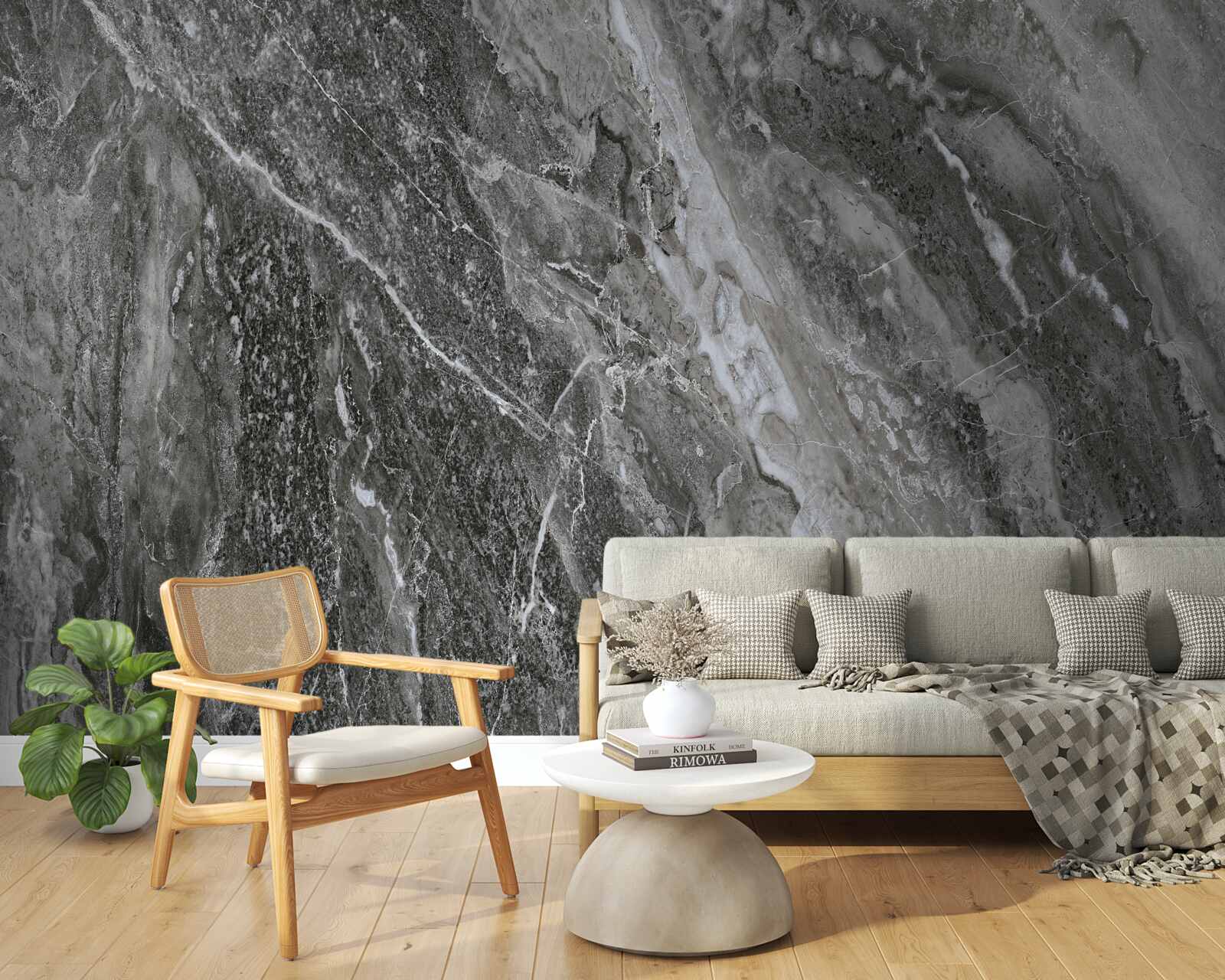 Fototapeta mramorová abstrakcia v rachote hromu