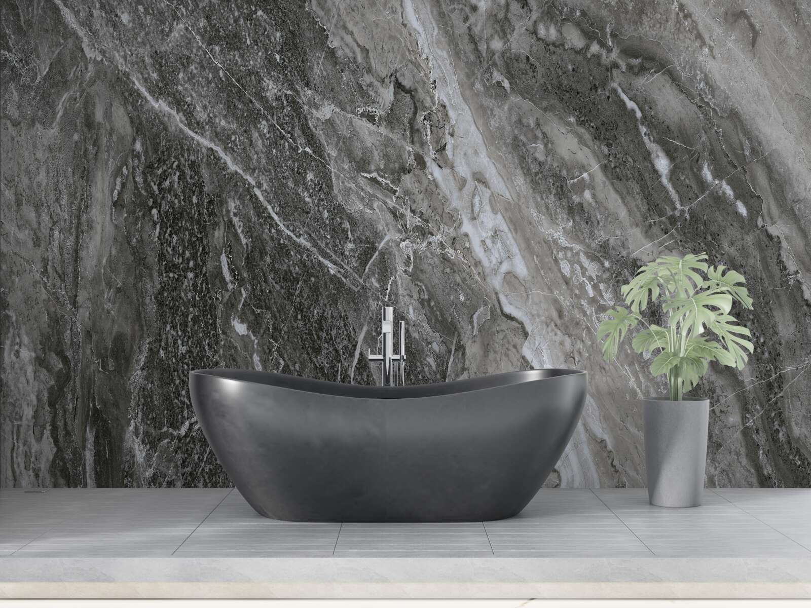 Fototapeta mramorová abstrakcia v rachote hromu