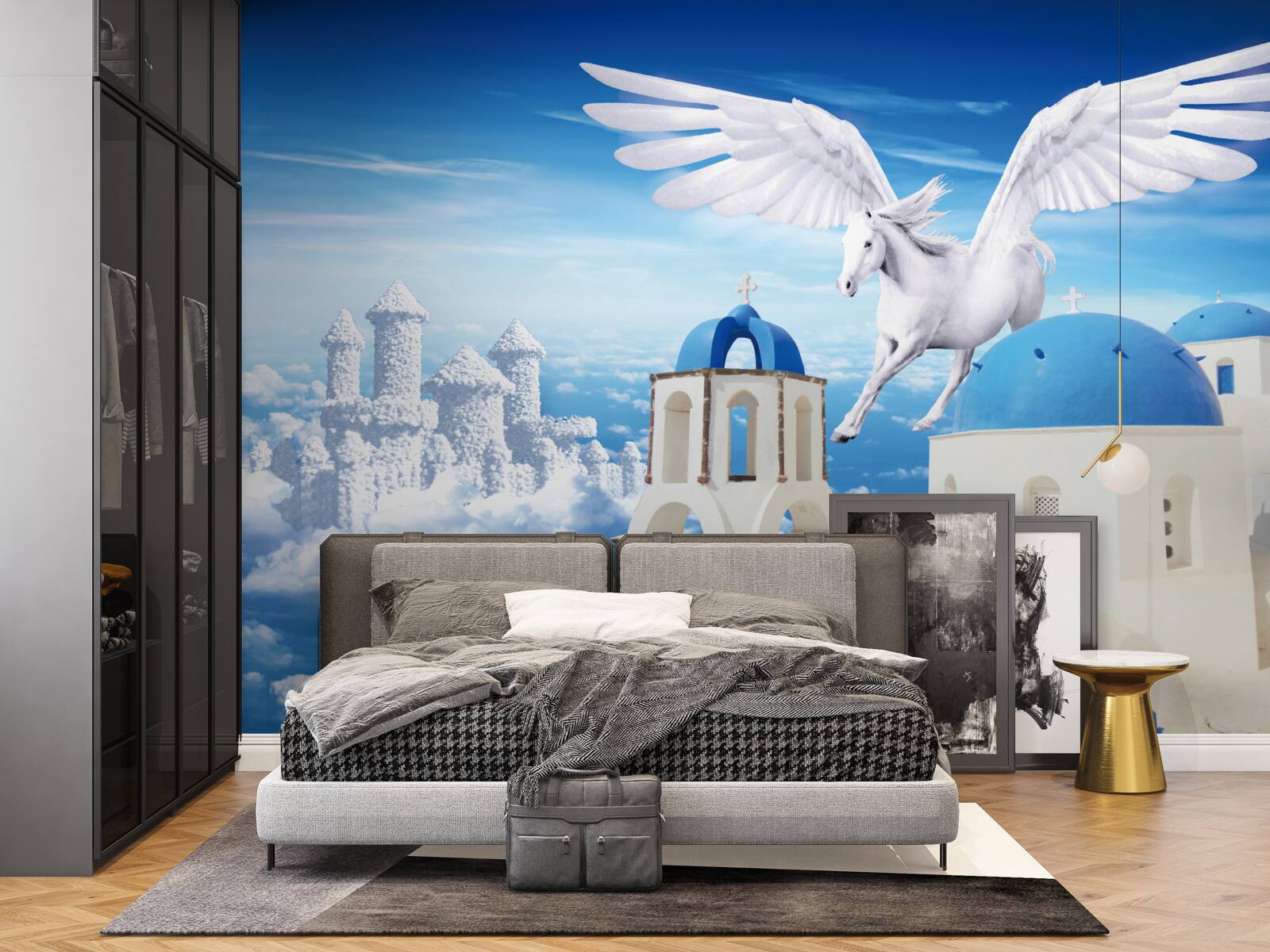 Fototapeta stúpajúci ľahký pegas