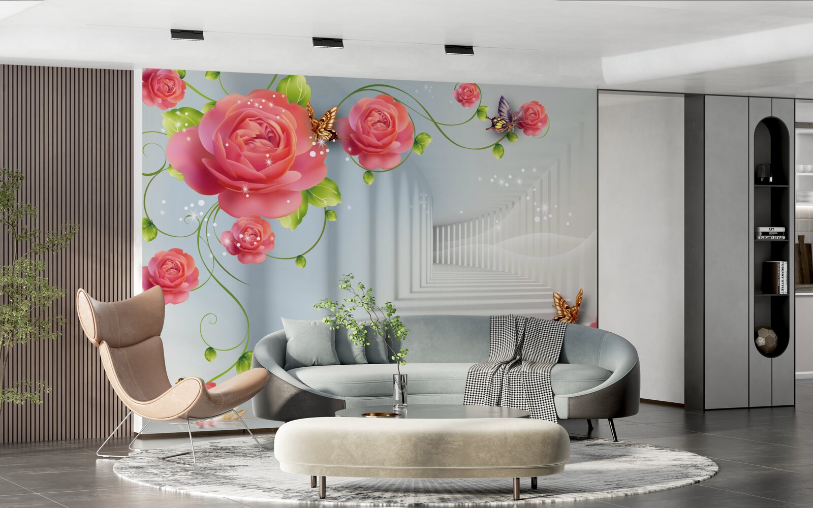 Fototapeta červené ruže ležia pred rodičmi