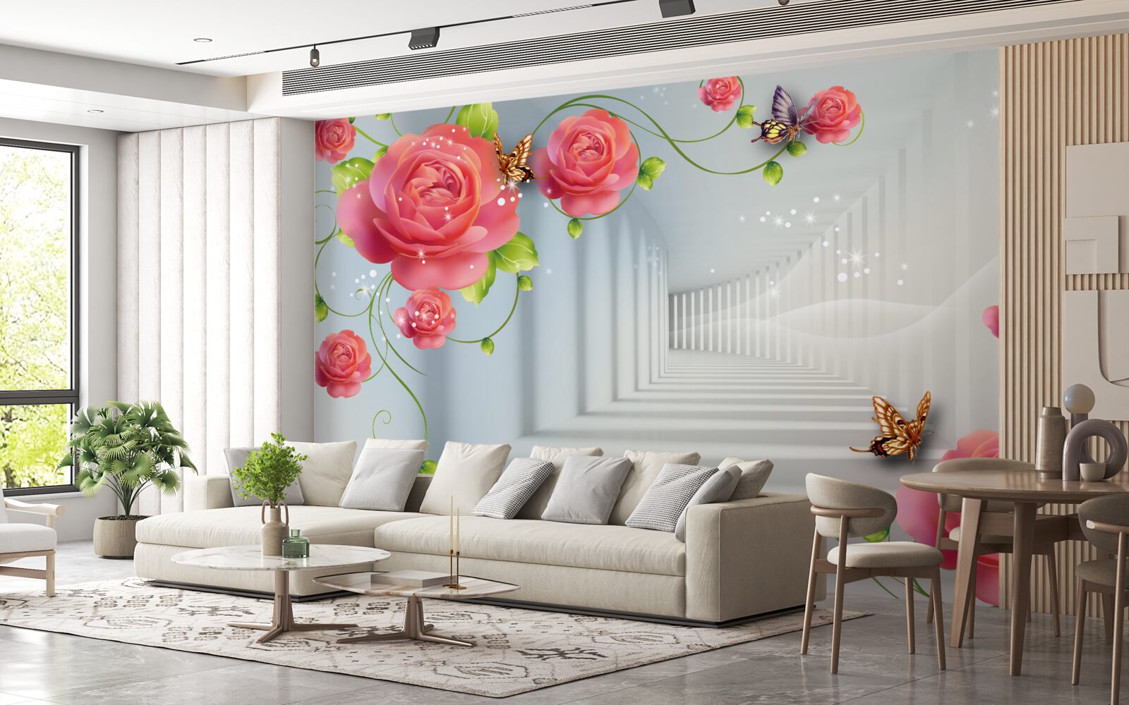 Fototapeta červené ruže ležia pred rodičmi