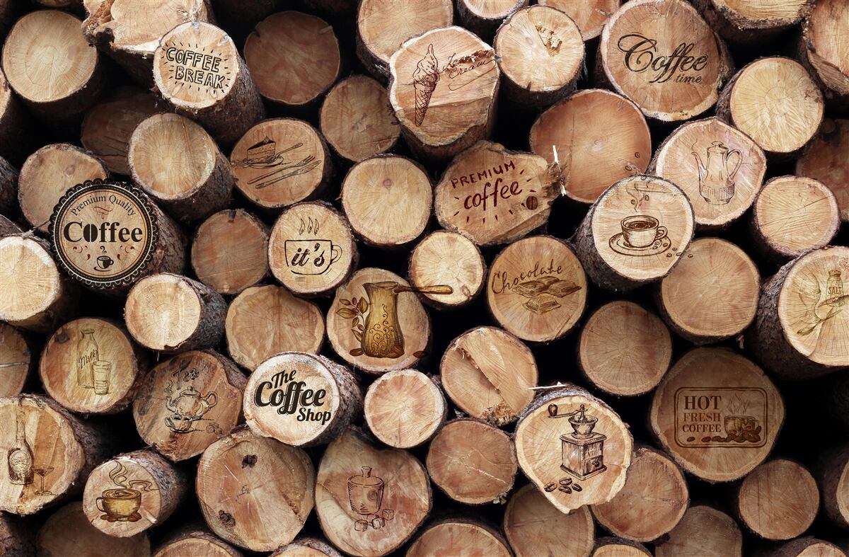 Fototapeta vínové zátky s obrázkami