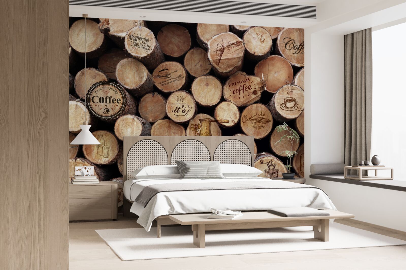 Fototapeta vínové zátky s obrázkami