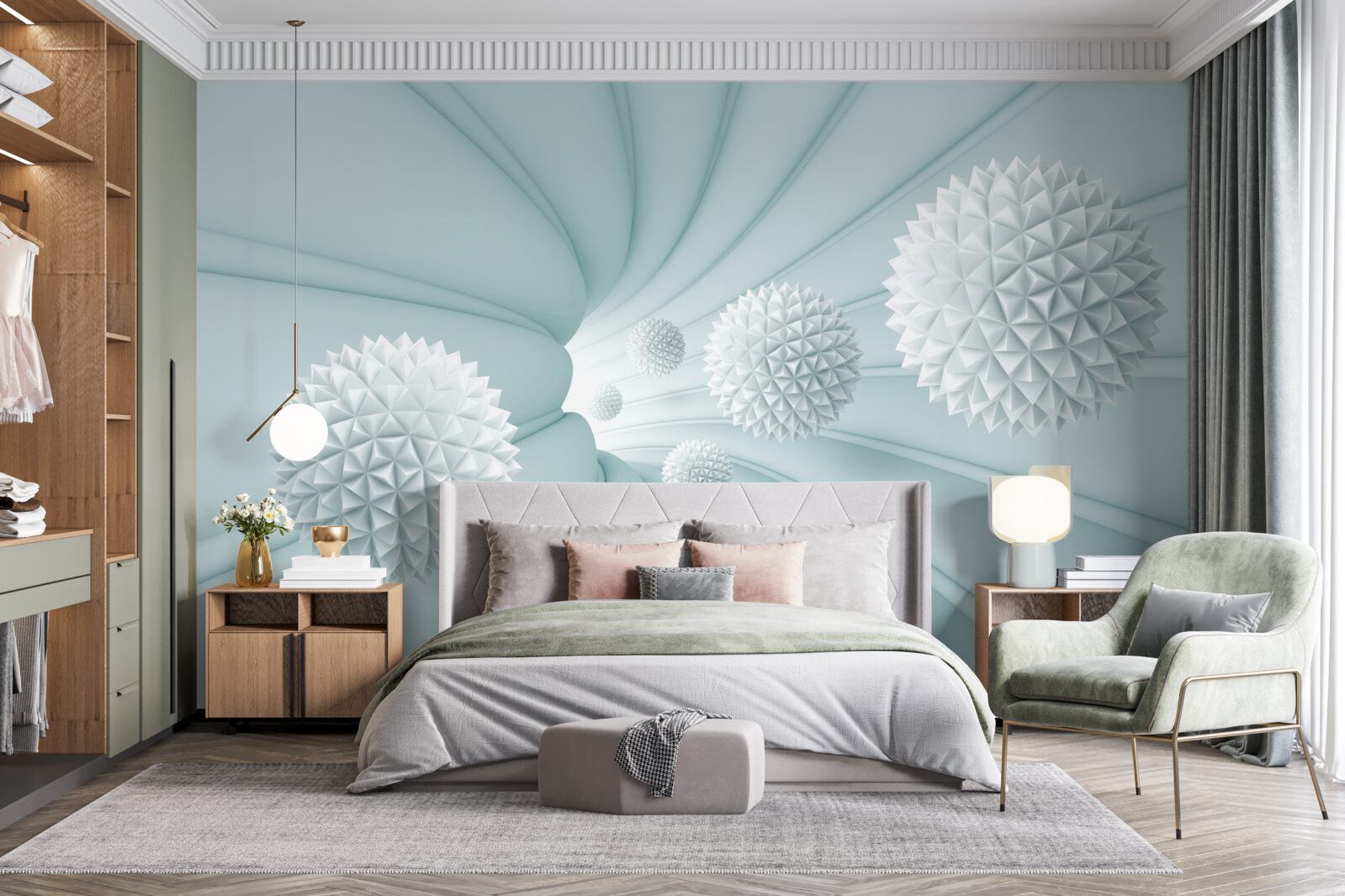 Fototapeta gule letiace cez tunel