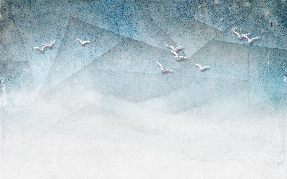 Fototapeta jazierko slúži ako krovitá zóna pre vtáky