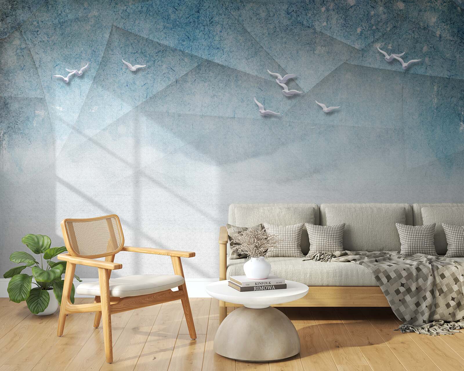 Fototapeta jazierko slúži ako krovitá zóna pre vtáky