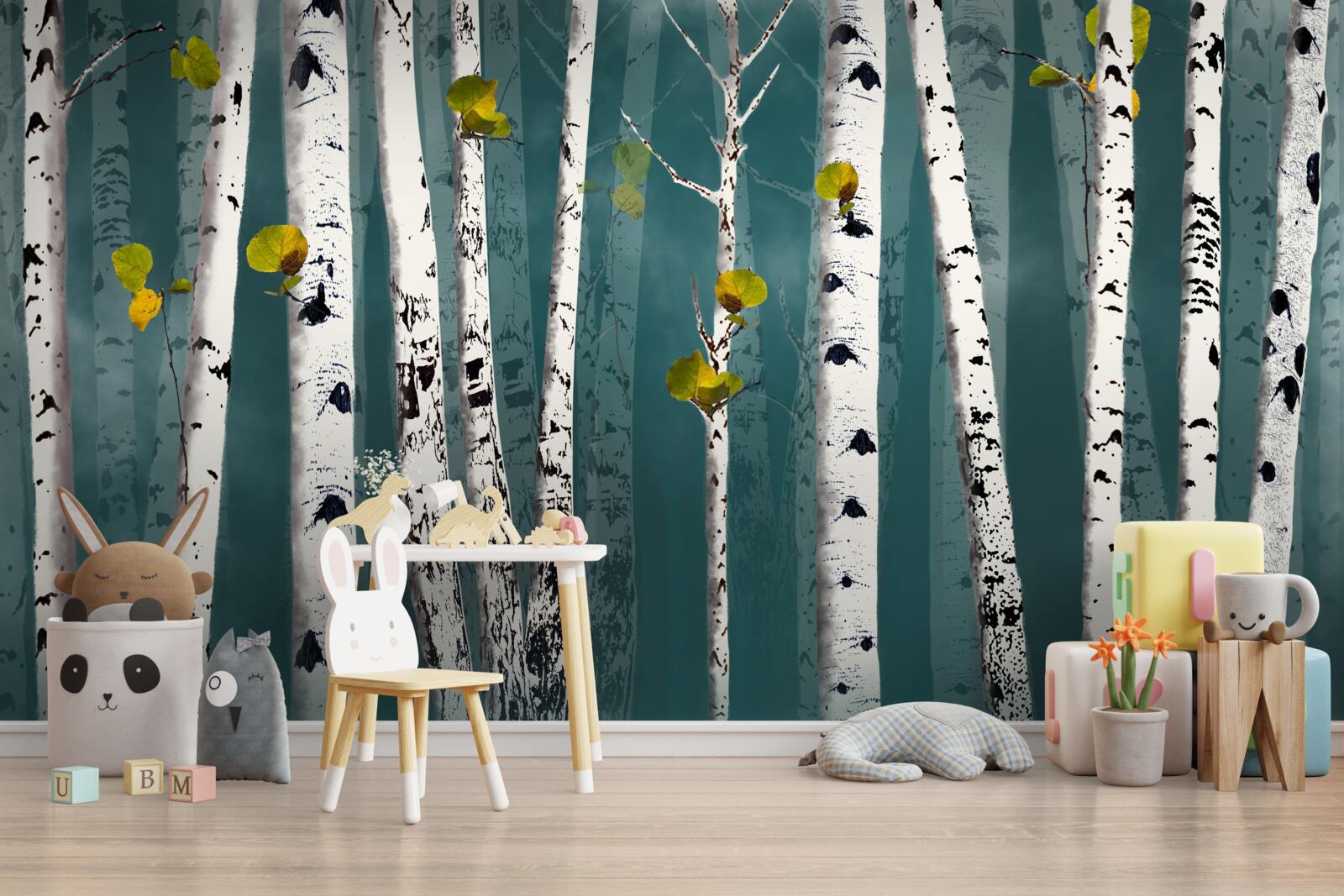 Fototapeta brezy boli zahalené hmlistým závojom